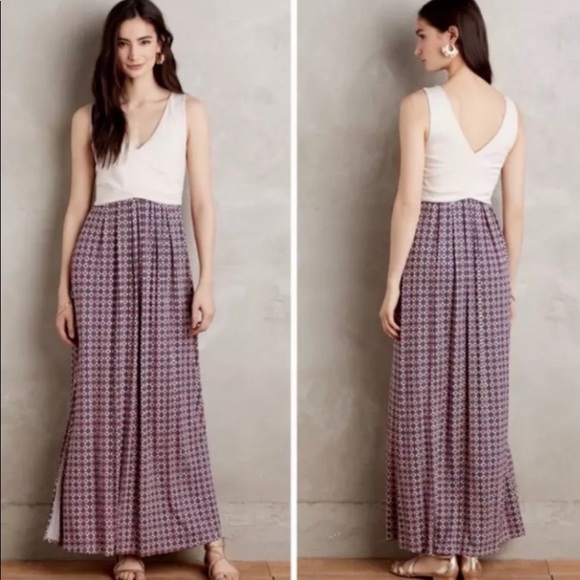 Anthropologie Dresses & Skirts - Anthropologie Maeve Elysian Maxi Dress Sz. Med